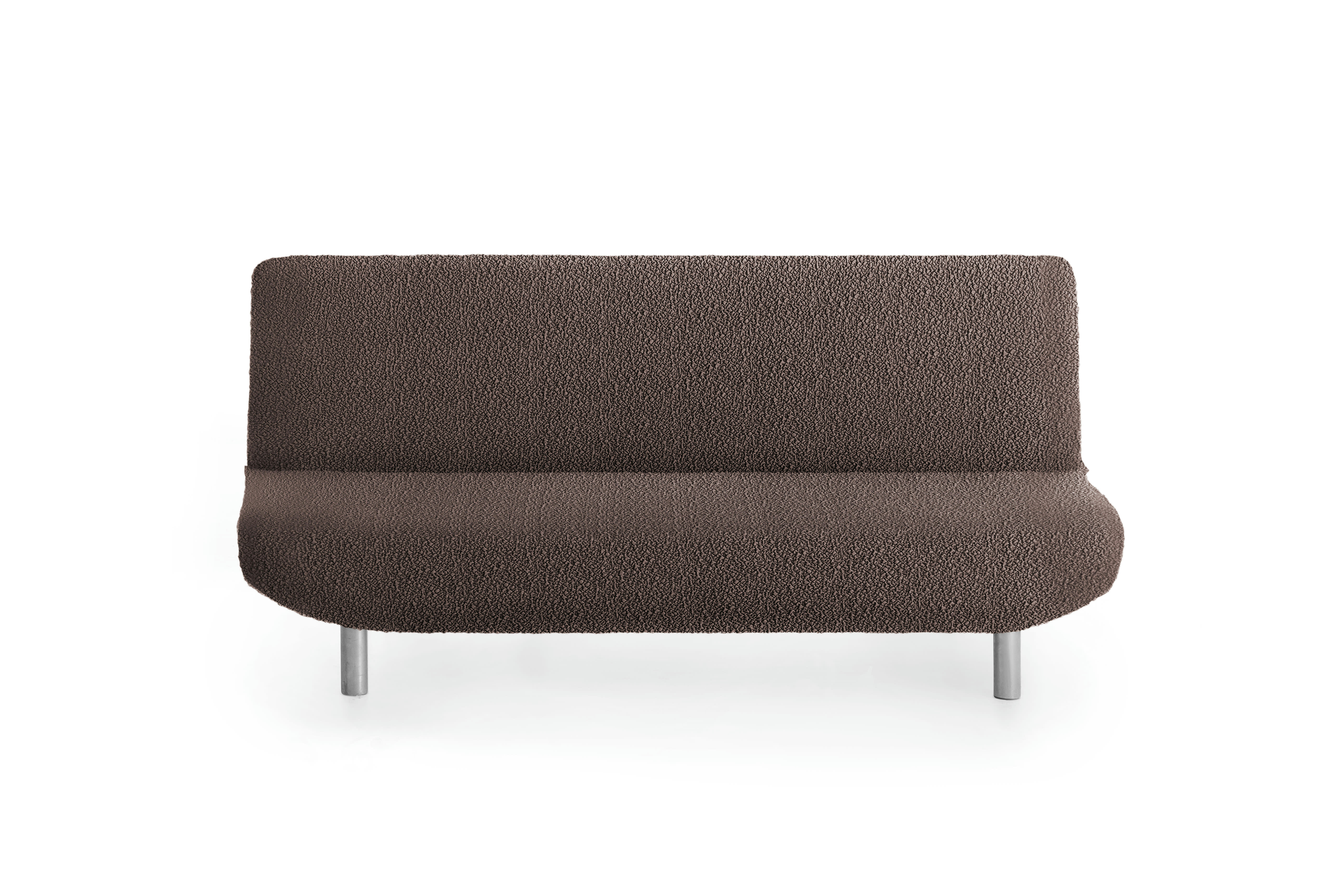 EYSA - Housse de canapé click clack extensible marron 180 - 230 cm