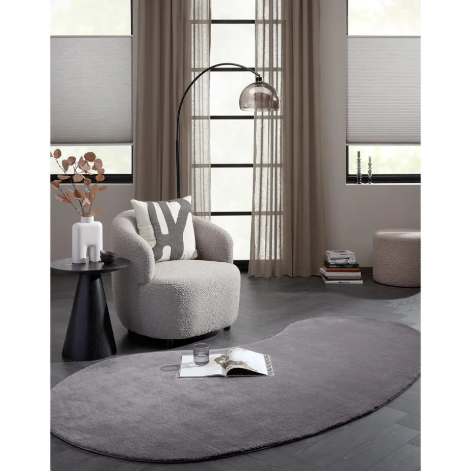 Kwantum Vloerkleden | Vloerkleden Woonkamer | Vloerkleed Wells  Grijs