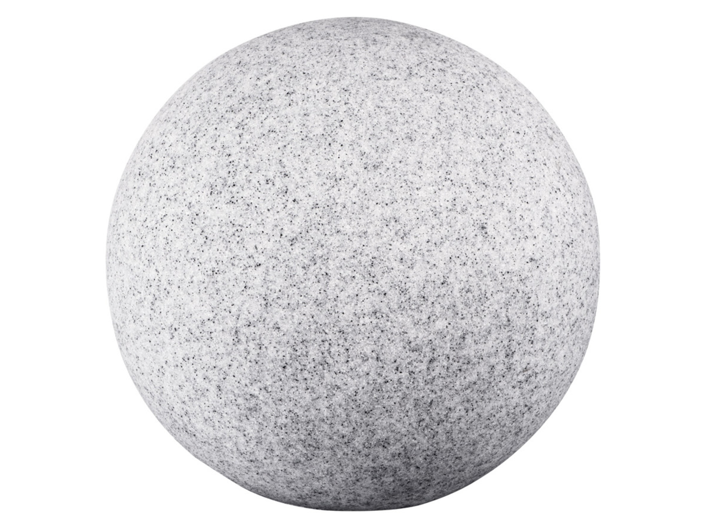 Lampa ogrodowa kula Stono 58,5 cm z tworzywa sztucznego szara