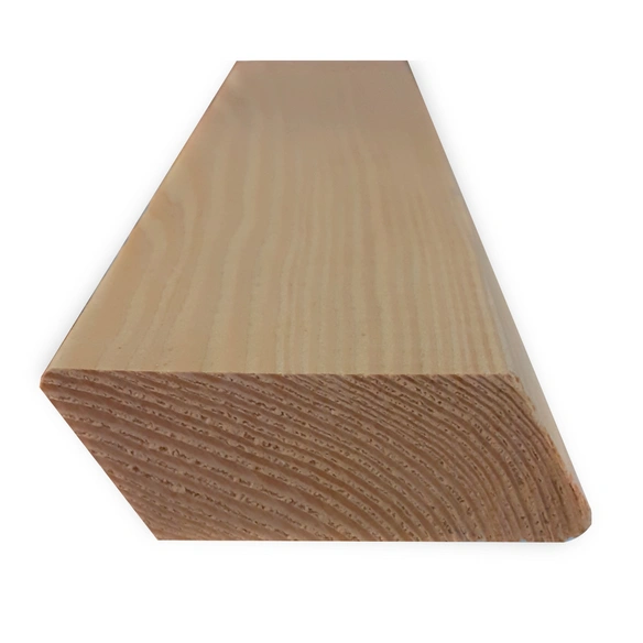 Rhombus-Fassadenbrett, Breite: 6,8 cm, Stärke: 2,4 cm, 1 Stk.