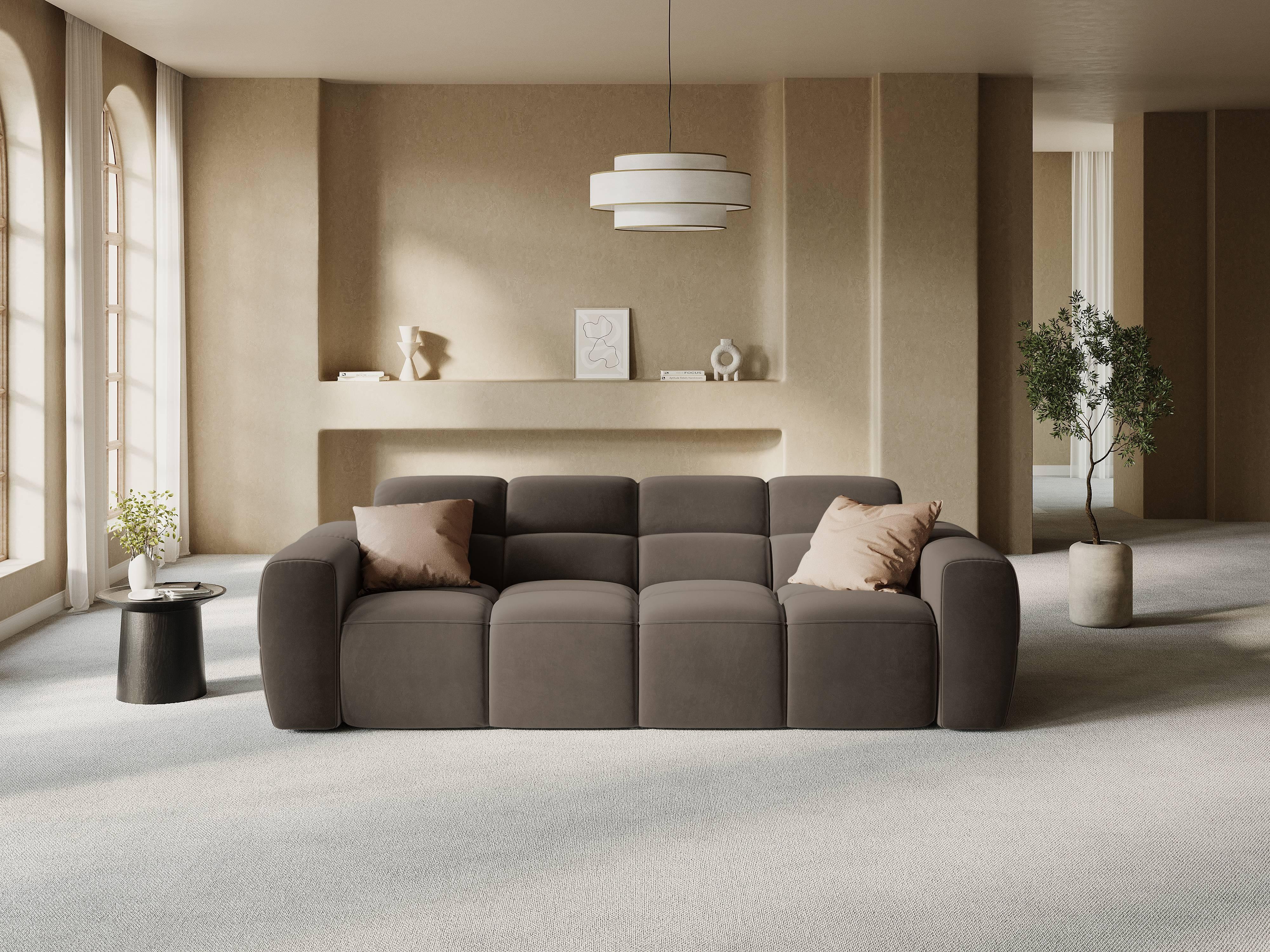 4-zitsbank Lisa velvet