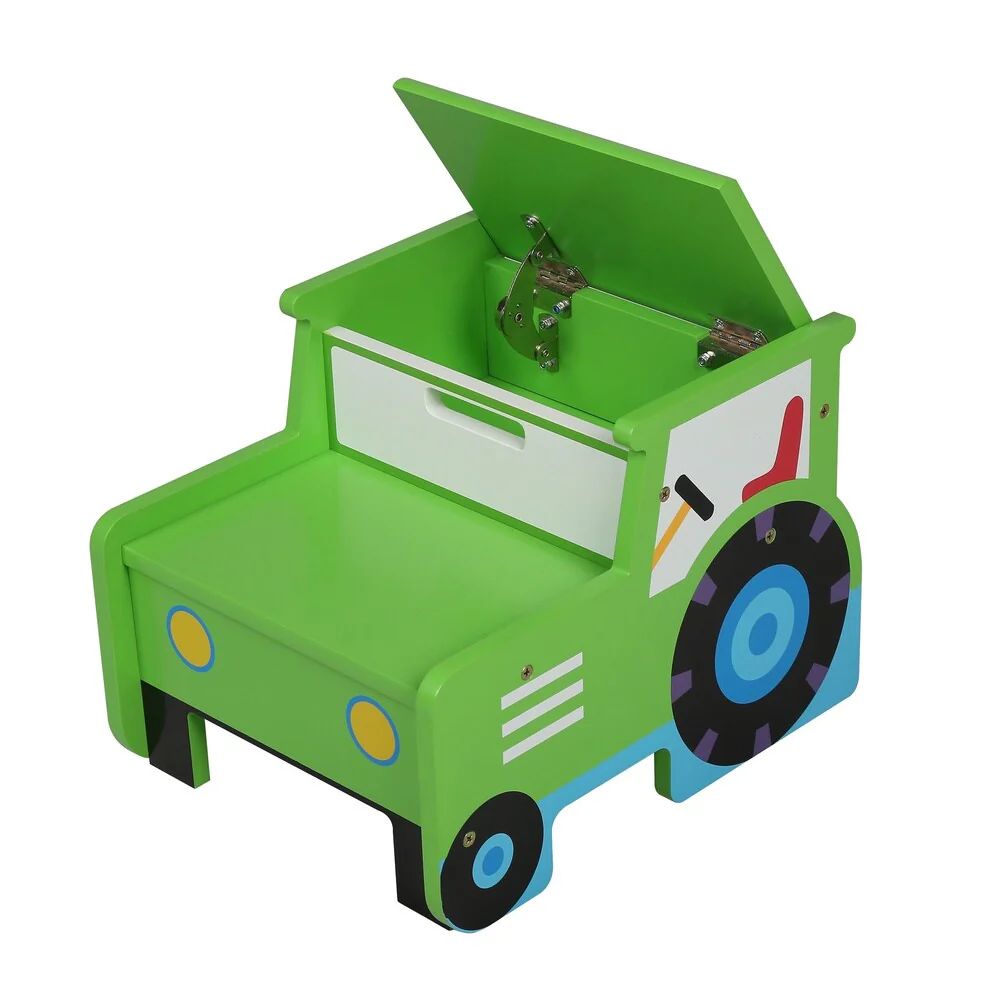 Olive Kids Tractor Step 'n Store