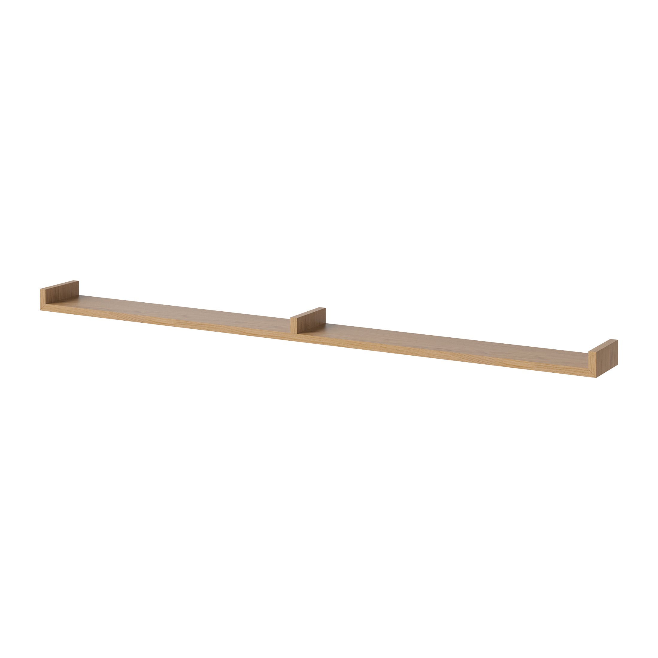 Bolia Display Wandplank B 157 cm - Symmetrisch - Eiken