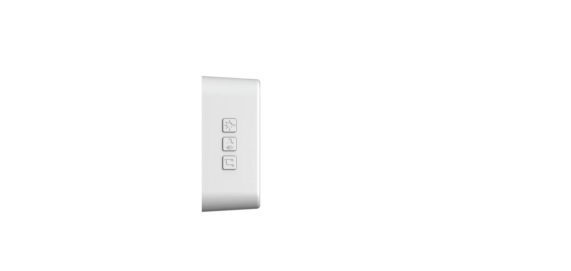 Globe Wireless Battery Doorbell Kit with LED Strobe Light, White