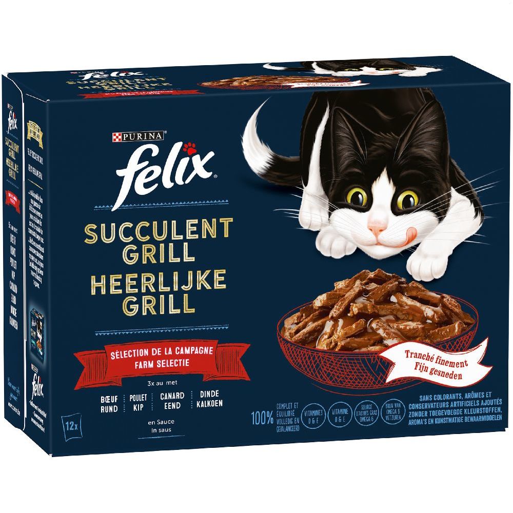 Felix Tasty Shreds 12 x 80g