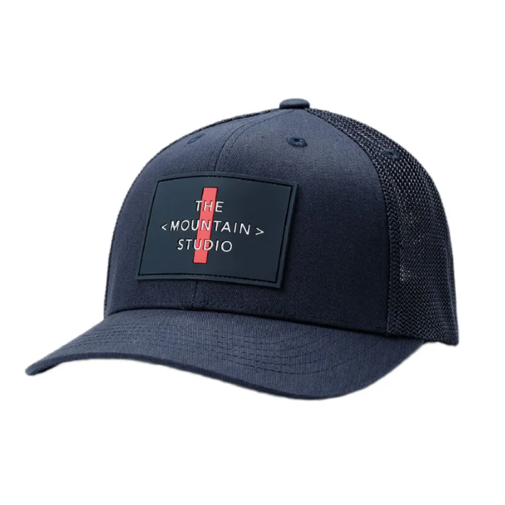 The Mountain Studio Mesh cross logo cap