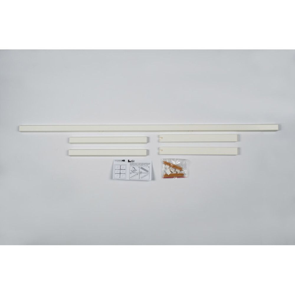 SPROSSER SOLID ELEMENTS 8X12 HVIT TIL VDF1 M8X12 HVIT