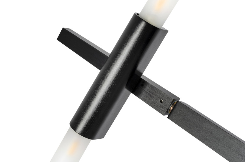 MOOSEE lampa wisząca CANDELABR 6 czarna
