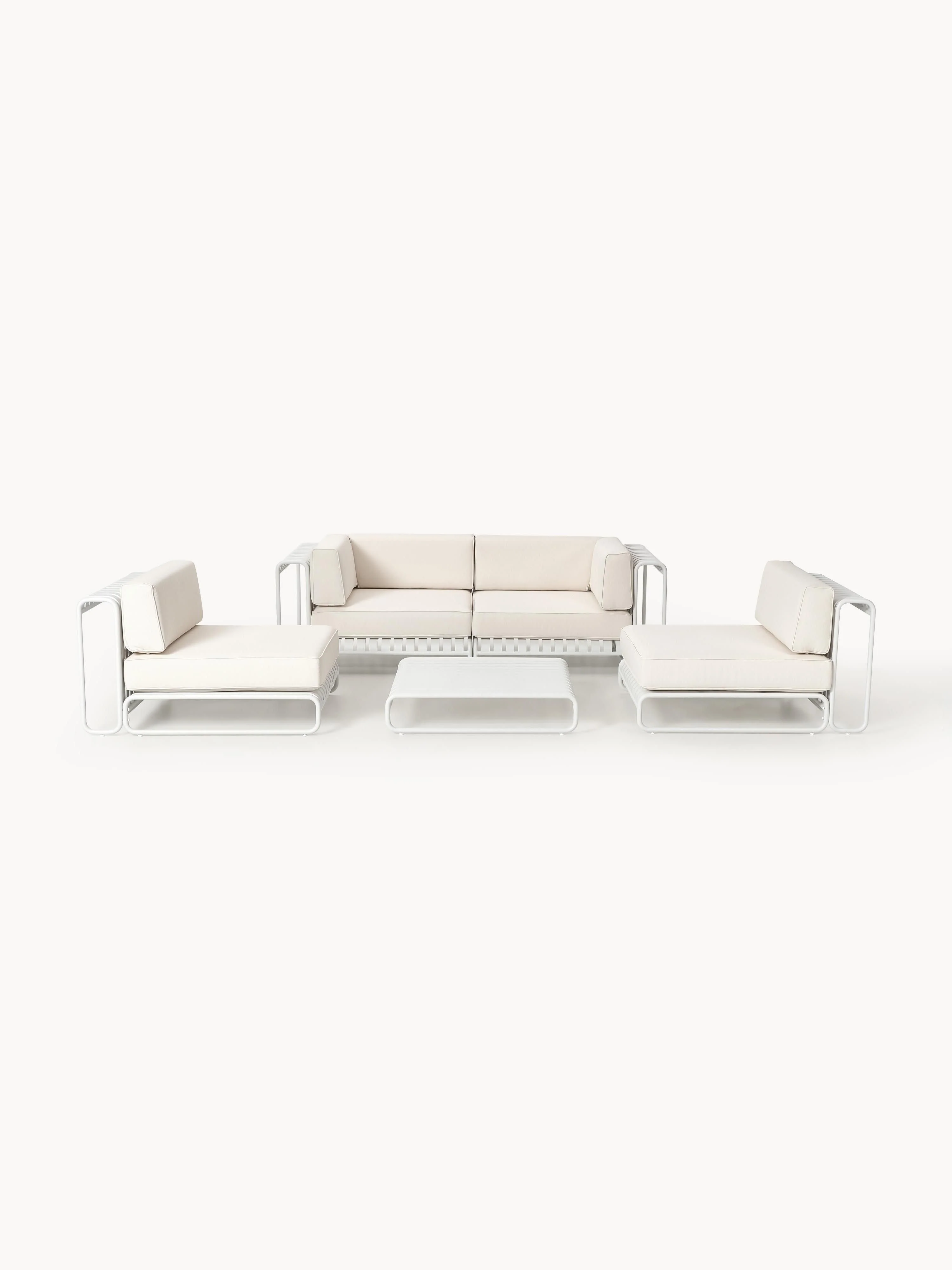 Modulares Garten-Lounge-Set Caio, 4er-Set