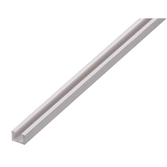 Profil, eloxiert, LxBxH: 1000x14x10 mm, M6