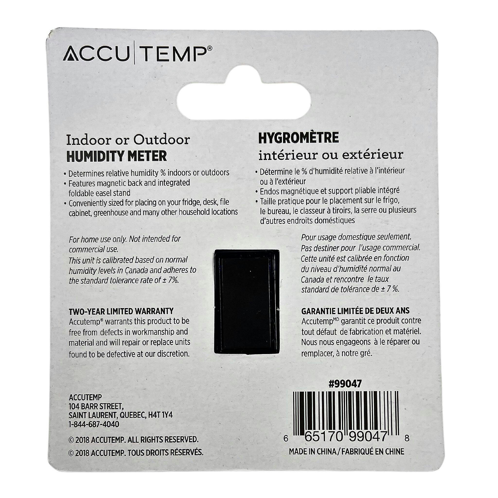 Accutemp Humidiguide