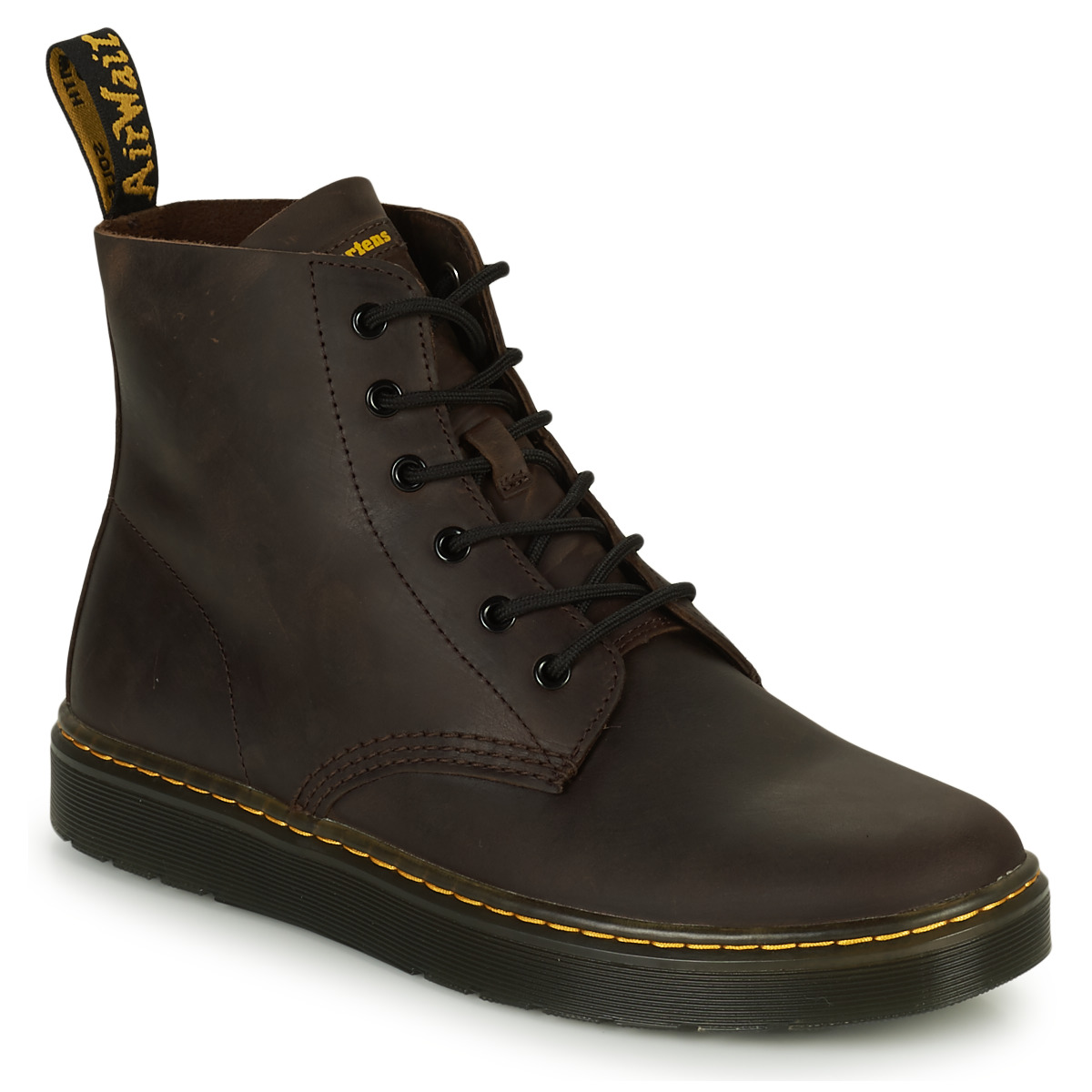 Dr. Martens - THURSTON CHUKKA DARK BROWN CRAZY HORSE - Brown