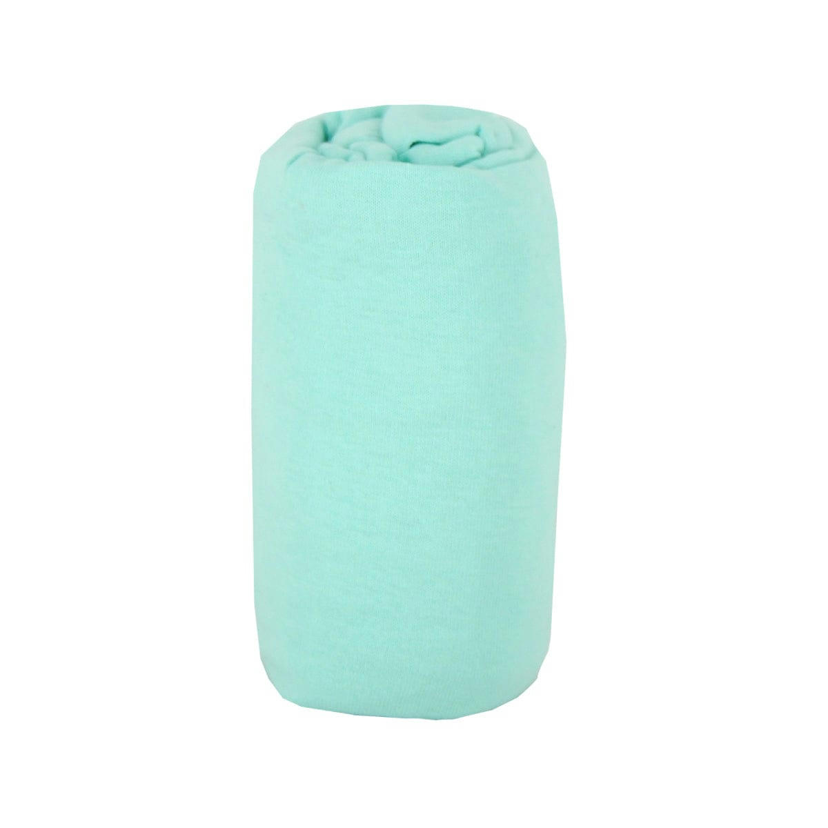 - Drap-housse bébé bleu en coton 60x120 cm