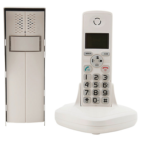 Ensemble interphone audio avec bouton Willi