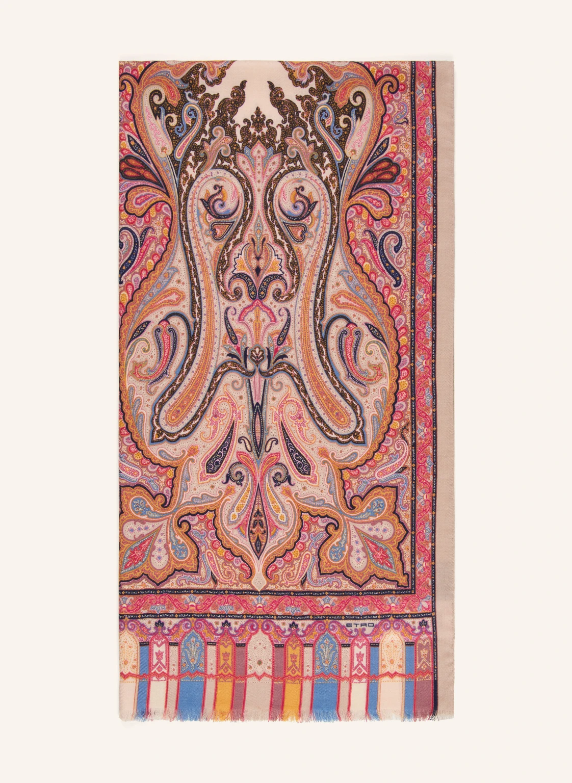 ETRO Schal mit Cashmere und Seide