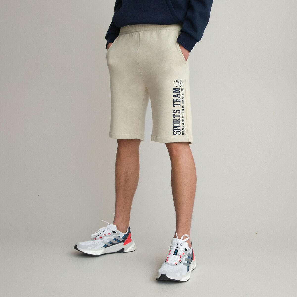 Lot de 2 bermudas en molleton