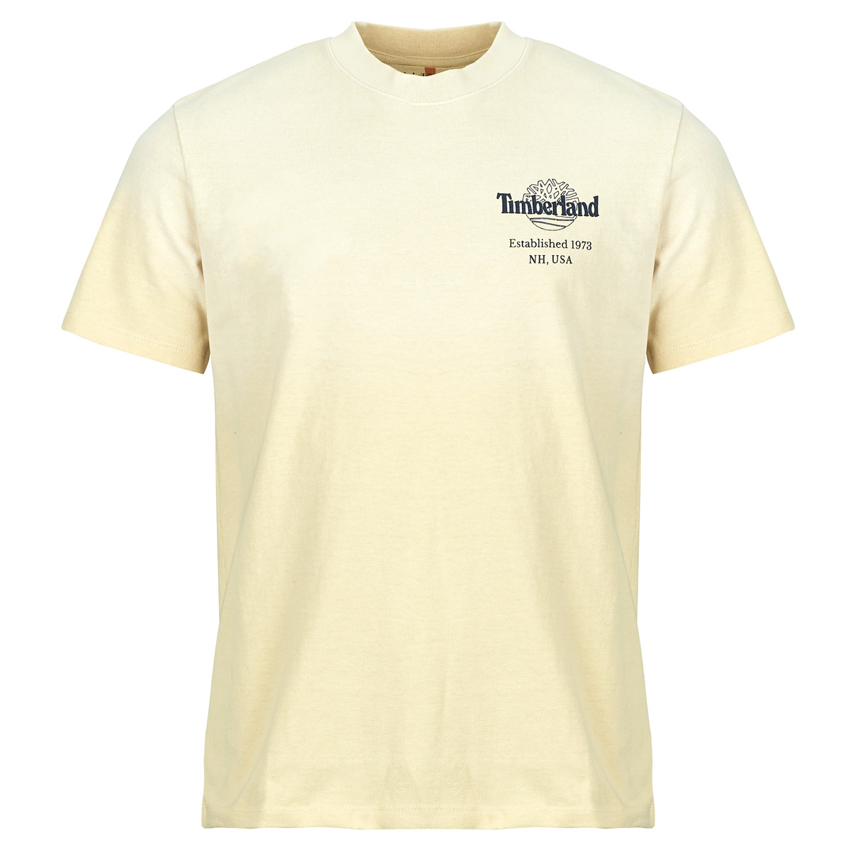 Timberland - SUNFADED BACK TREE LOGO GRAPHIC HW TEE - Yellow