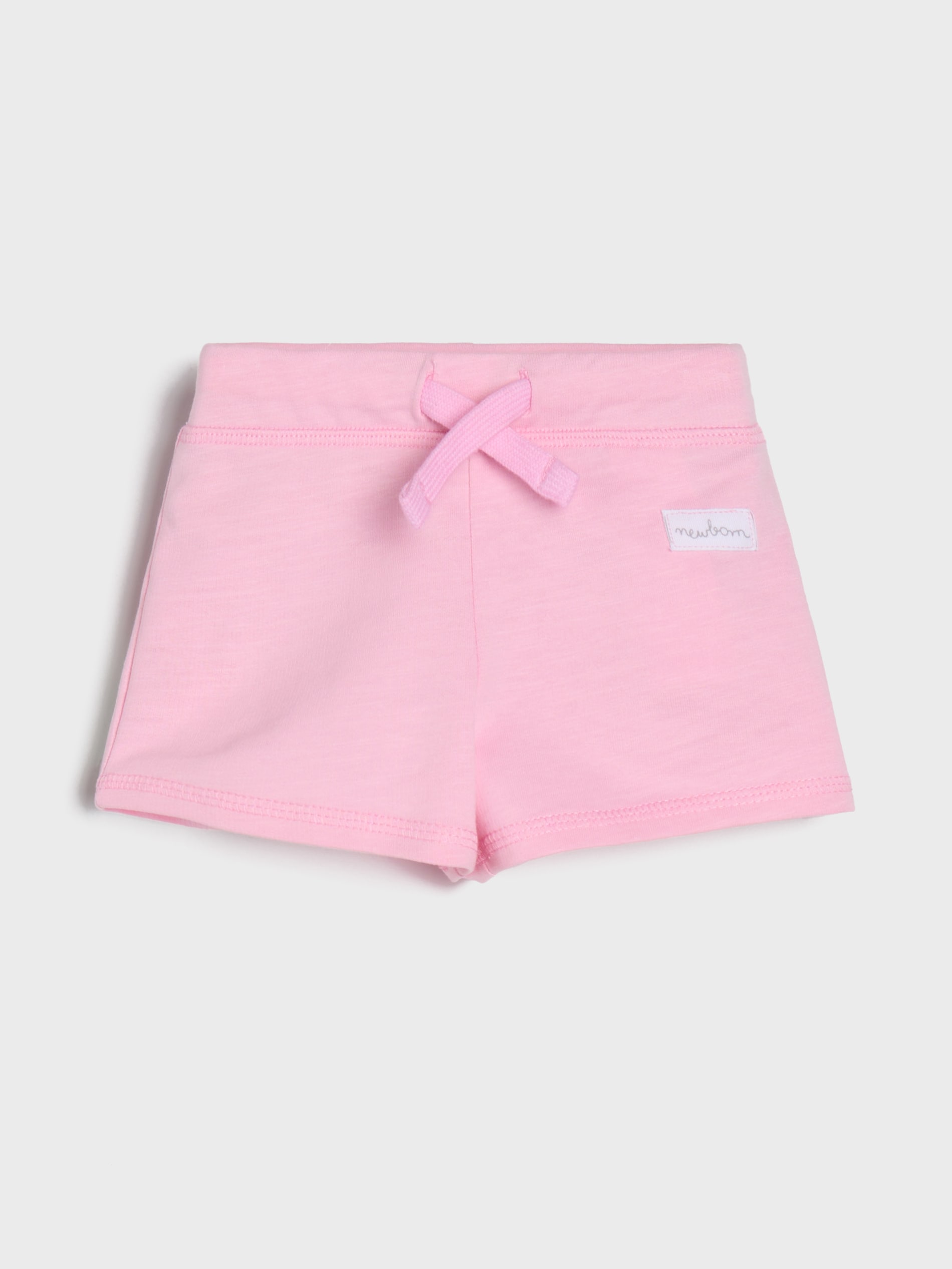 Szorty basic z ozdobną naszywką 2 pack