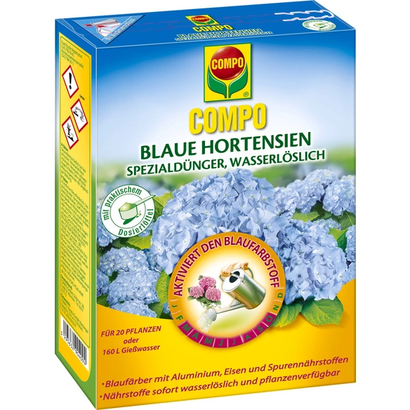 Hortensiendünger, 800 g, schützt vor Verfärbung