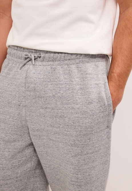 Mens Grey Relaxed Fit Joggers