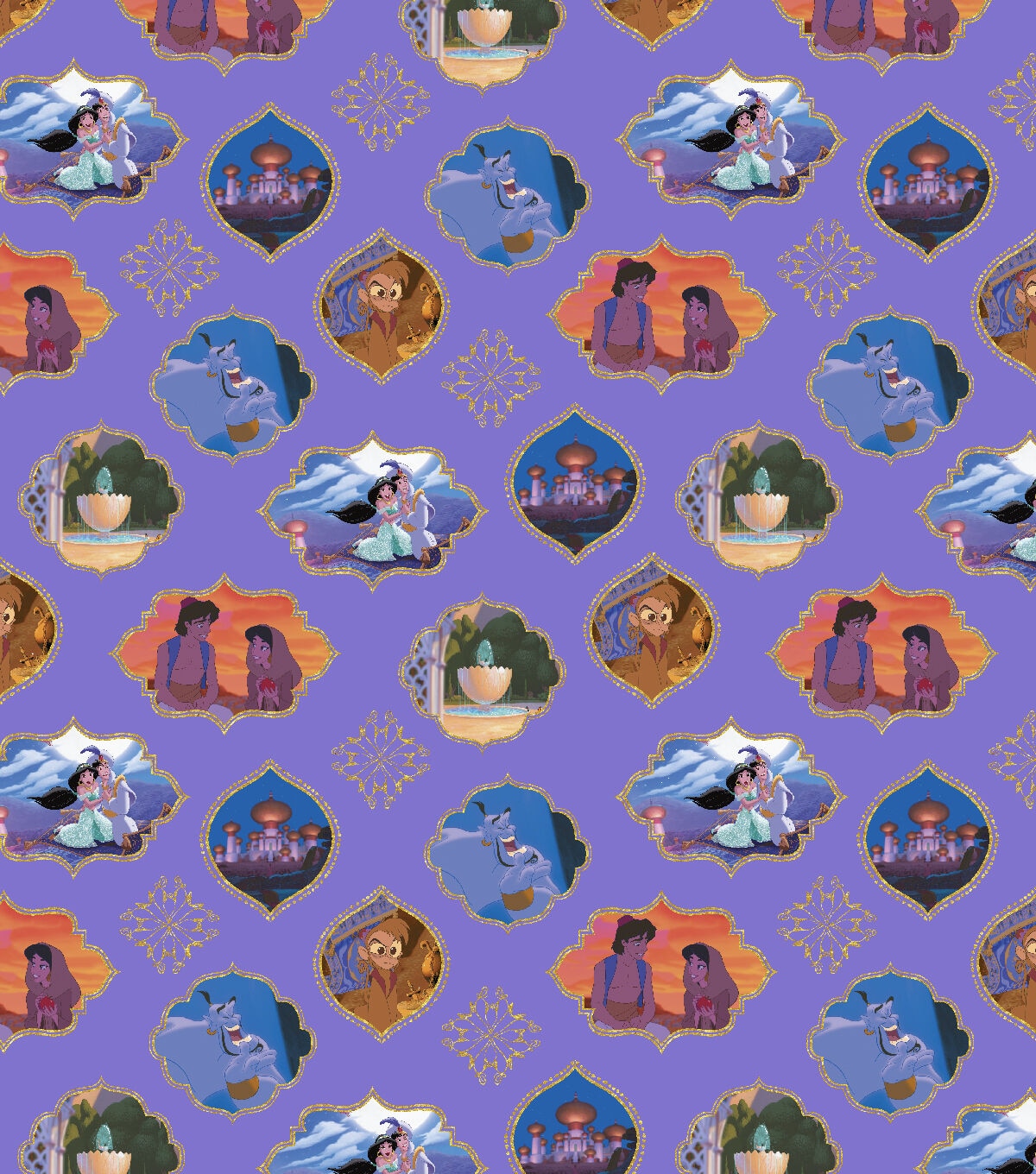 Disney's Aladdin Movie Stills Cotton Fabric