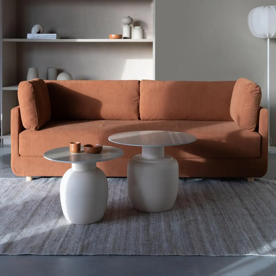 Puur - Jazmin bijzettafel 42 cm - beige