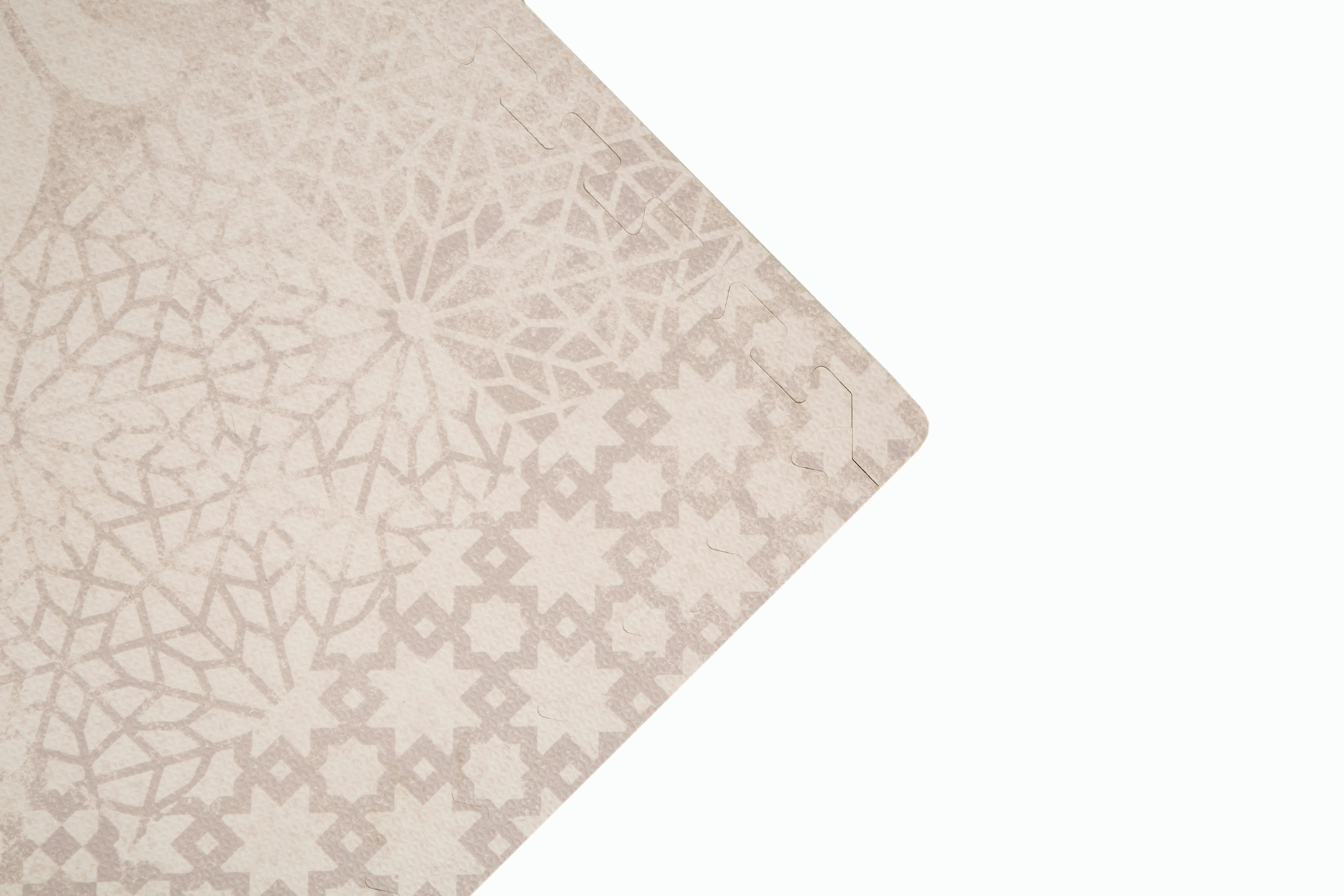 PERSIAN - Tapis puzzle en mousse bébé beige 180x120