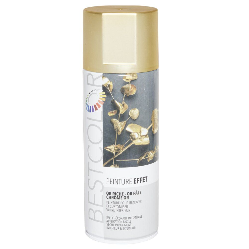 Peinture aérosol Doré pâle 400 ml