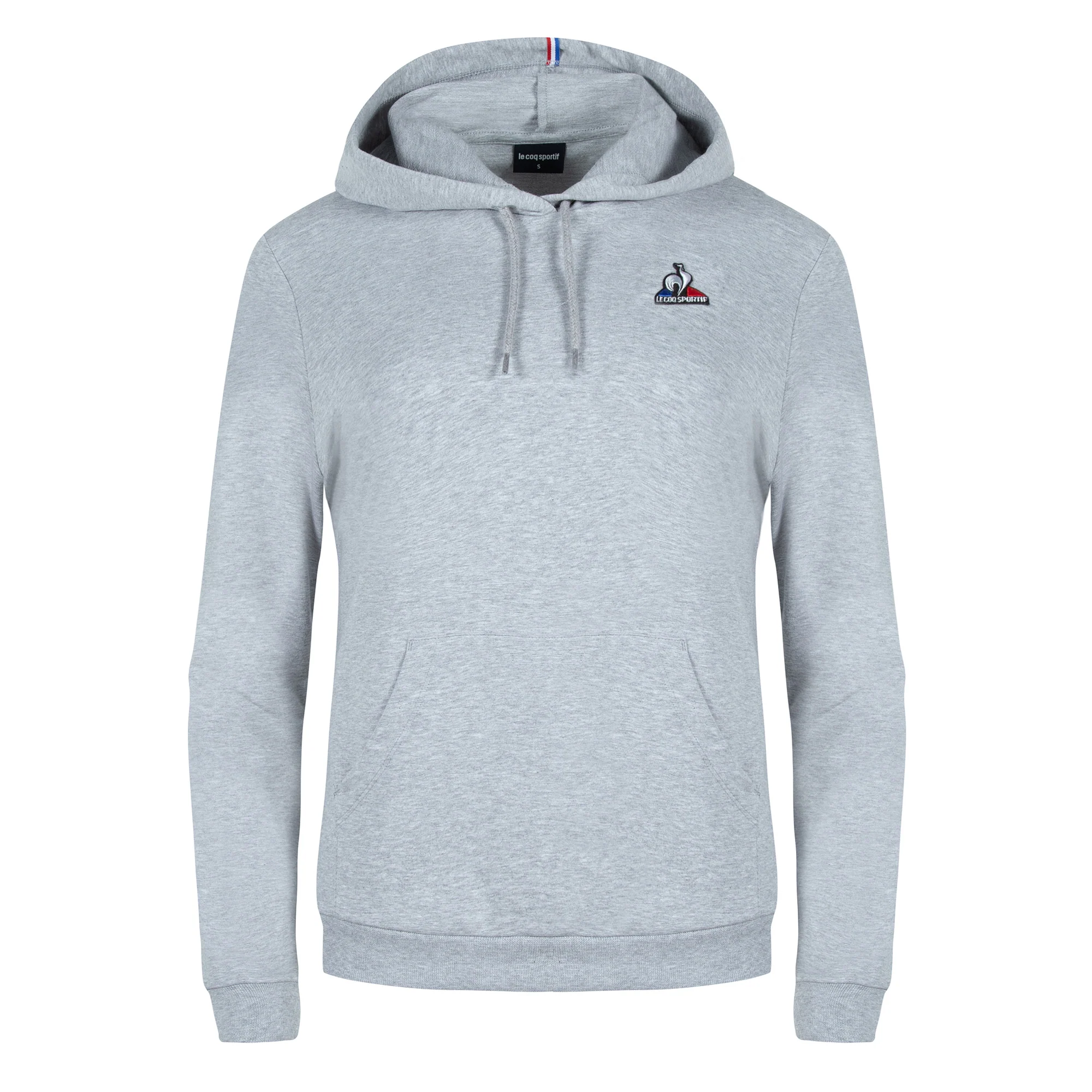 2210515-ESS Hoody N°1 W gris chiné clair | Sweat à capuche Femme