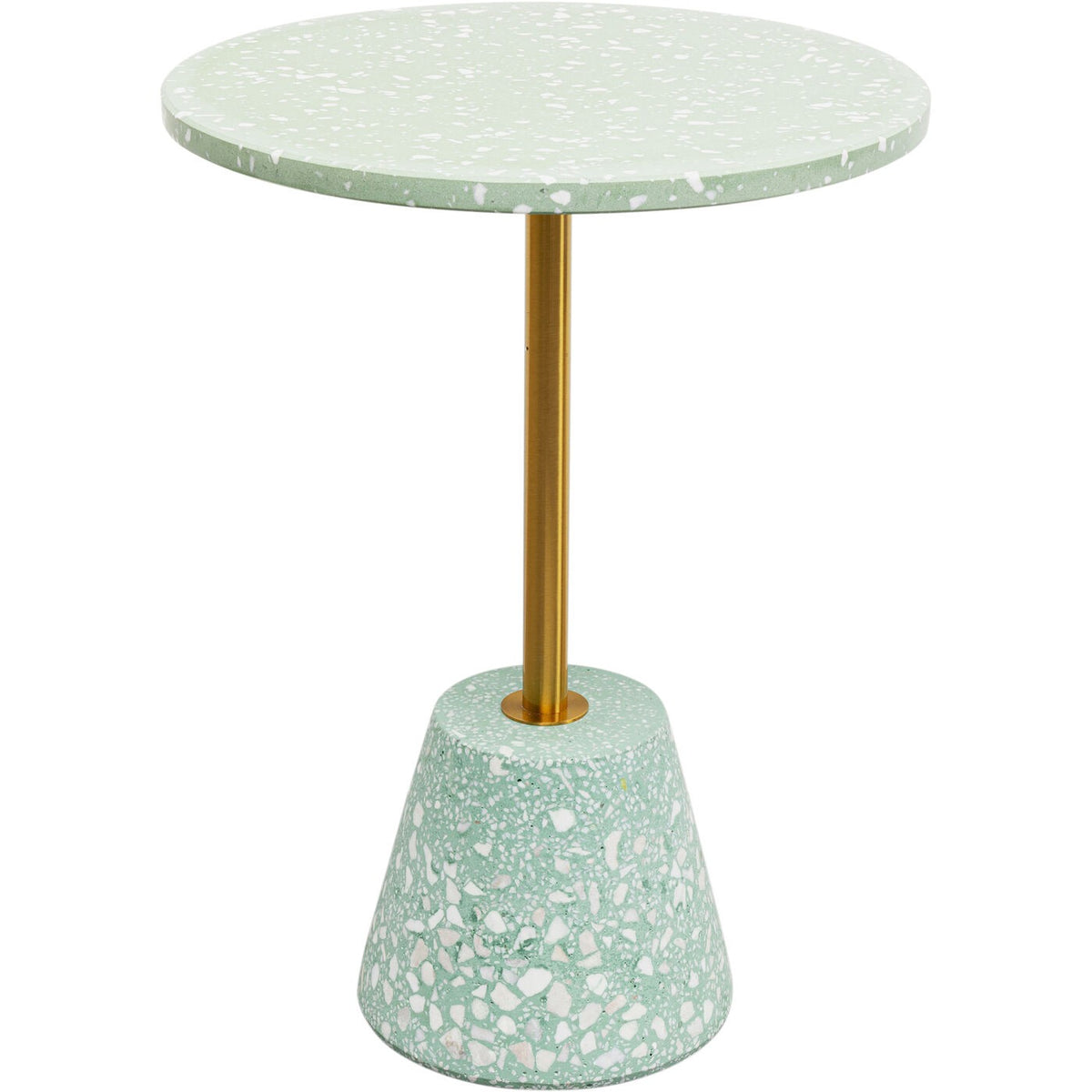 Kare Design Bijzettafel Amore Ø40cm groen