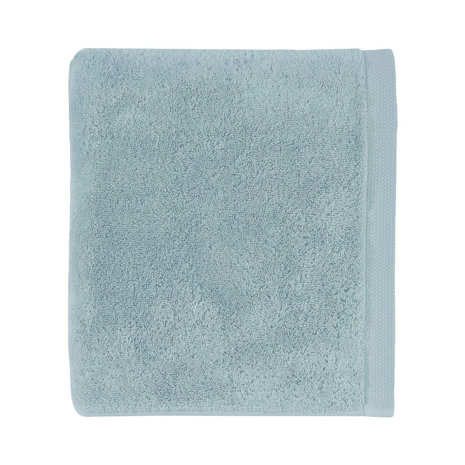 ESSENTIEL - Serviette de bain en coton d'origine biologique bleu islande 60x100