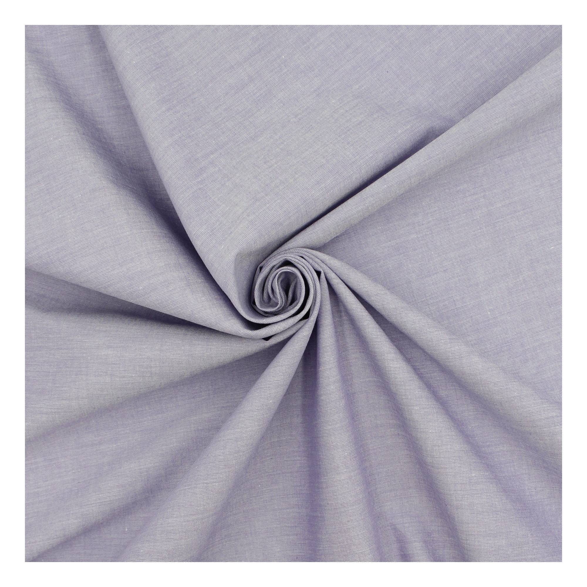 Lavender Chambray Cotton Fabric?by the Metre