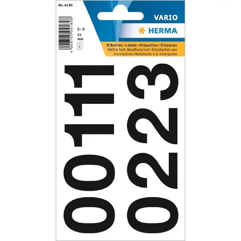 Etiketten 2er-Set Stickers