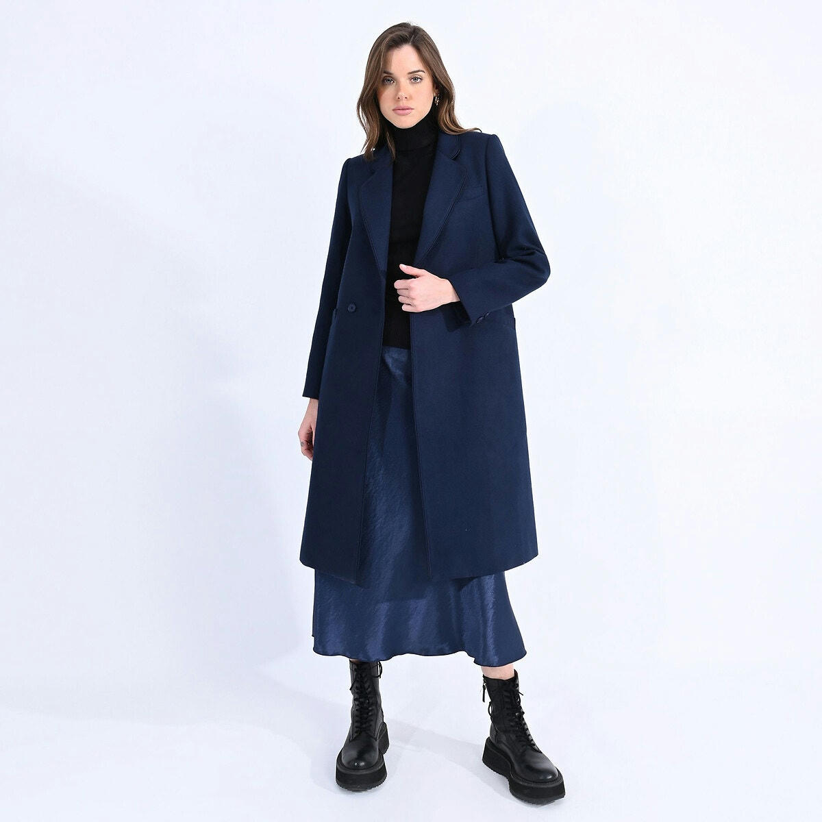 Manteau  long boutonné