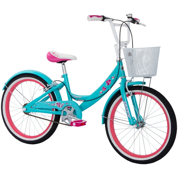 Kinderfahrrad »Girly Girl«, Blau, 20 Zoll