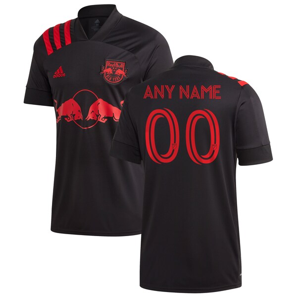 New York Red Bulls adidas 2020 Dark Mode Custom Replica Jersey - Black