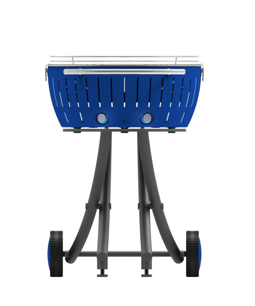 Grill Ogrodowy Węglowy Bezdymny Lotusgrill Xxl - Niebieski