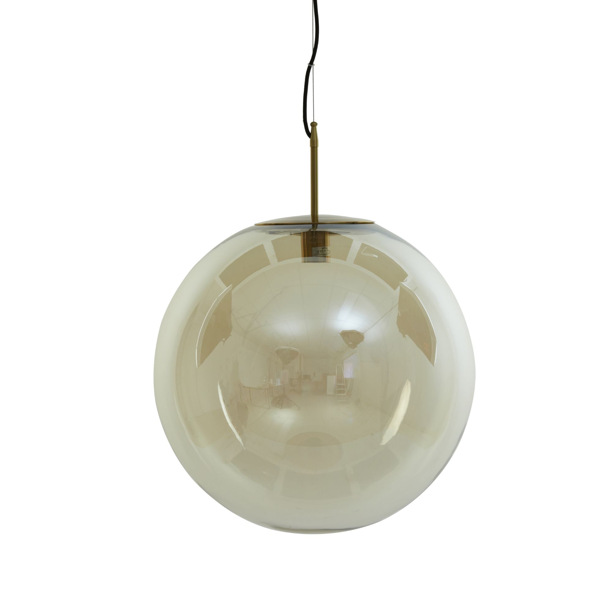 Light & Living hanglamp Medina - goud - Ø48cm