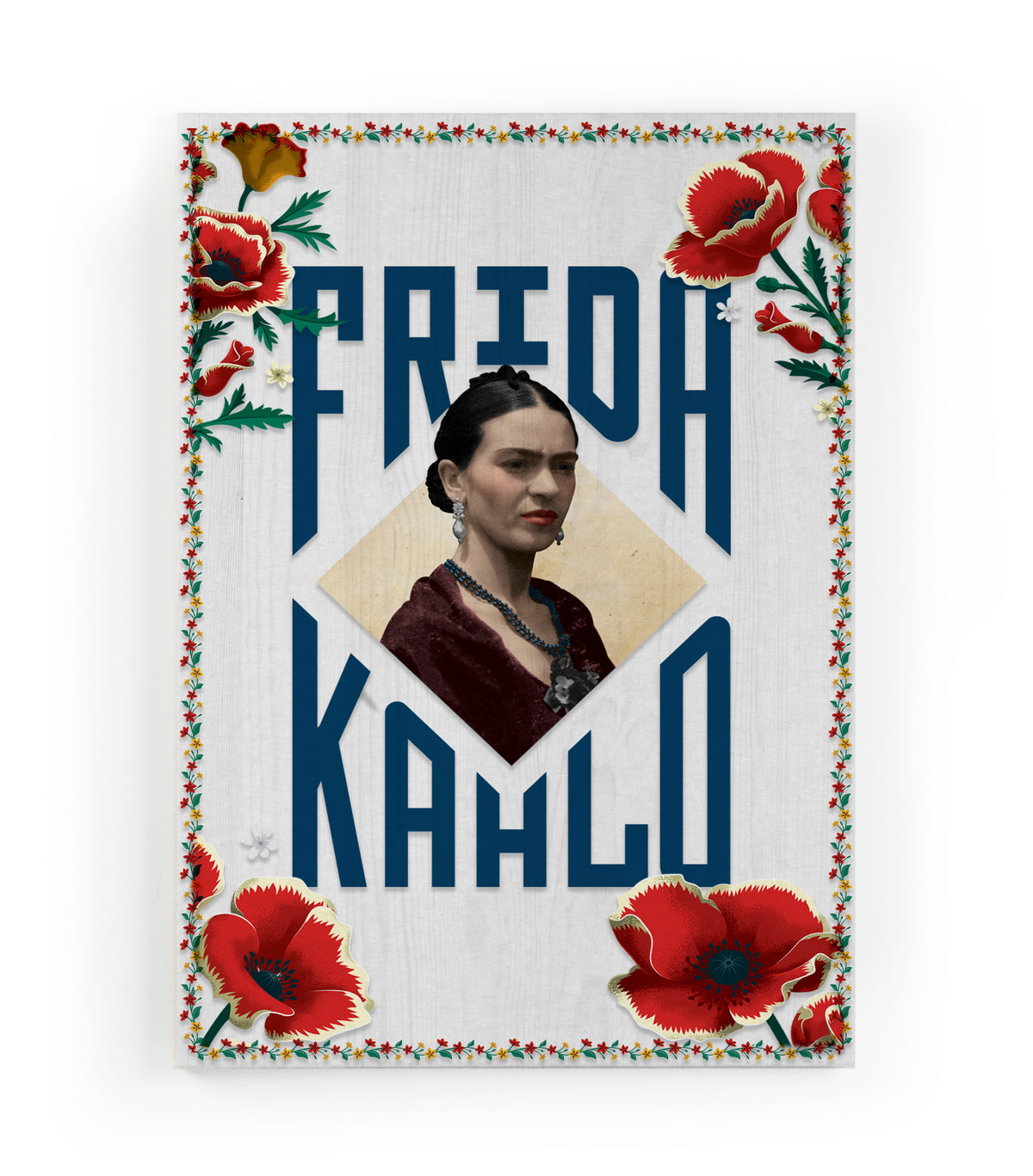 Canvas 60x40 Afdruk Frida Kahlo