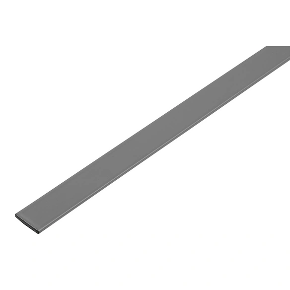 Flachstange, Alu, anthrazit beschichtet, LxBxS: 100x1,45x0,15 cm