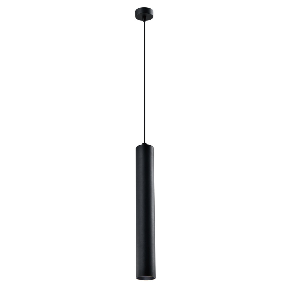 Lampa wisząca czarna TUBO 1xGU10x25W wym: 90x7x7 cm Candellux