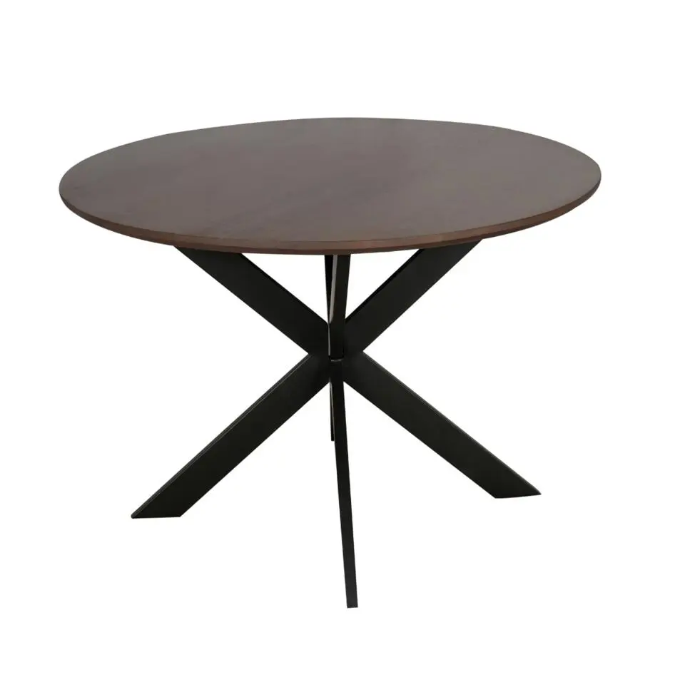 Starfurn - Eettafel Madison - Zwart - 150x150x76 cm