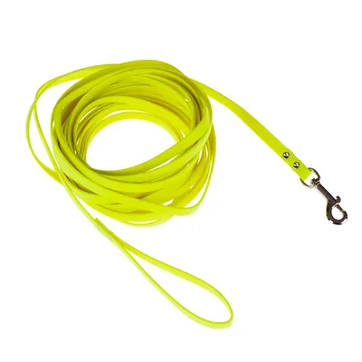 Heim Biothane® Long Dog Lead - Fluorescent Yellow