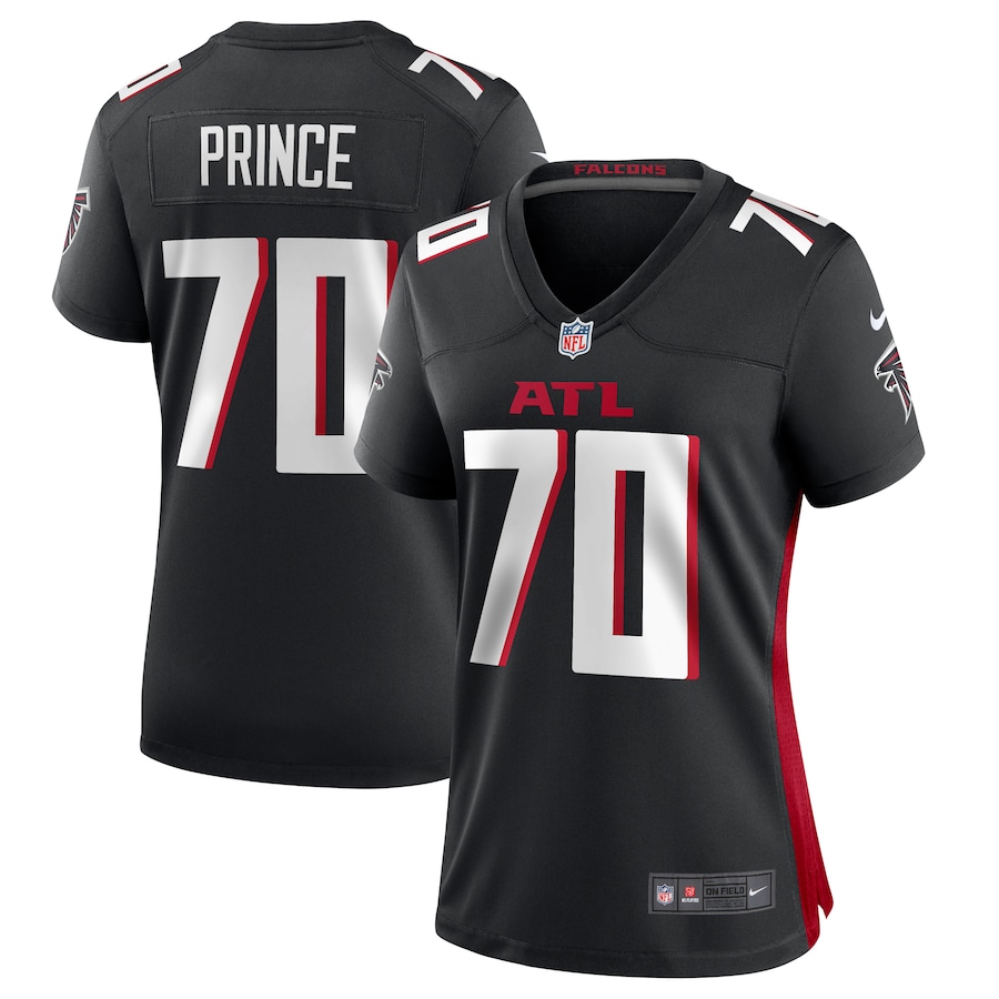 Isaiah Prince Atlanta Falcons Nike Women's Team Game Jersey -  Black