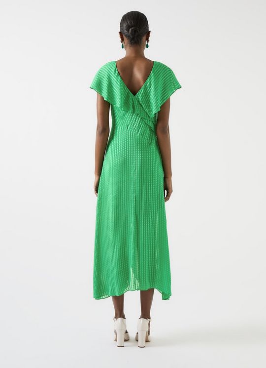 Tori Green Statement Midi Dress