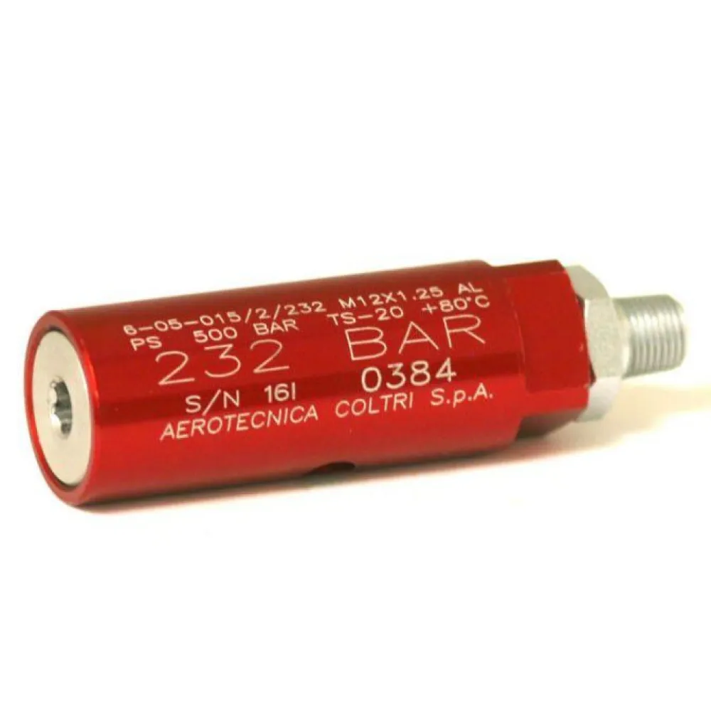 Coltri Safety valve 232 Bar
