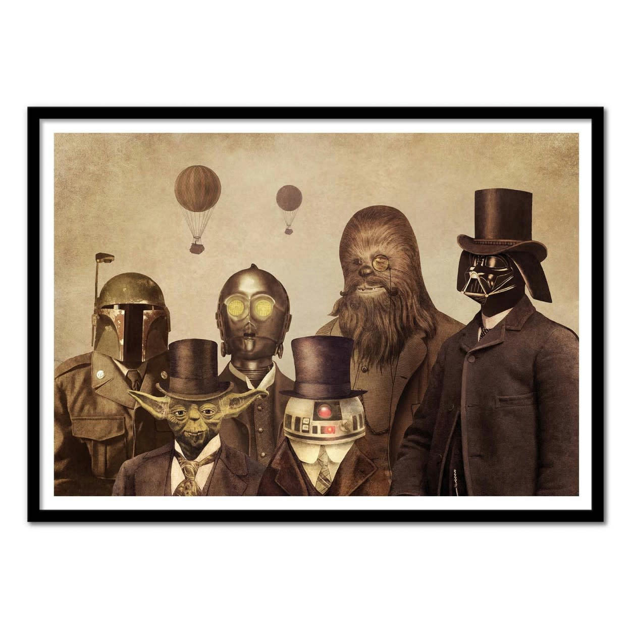 TERRY FAN - VICTORIAN WARS - Affiche d'art 30 x 40 cm