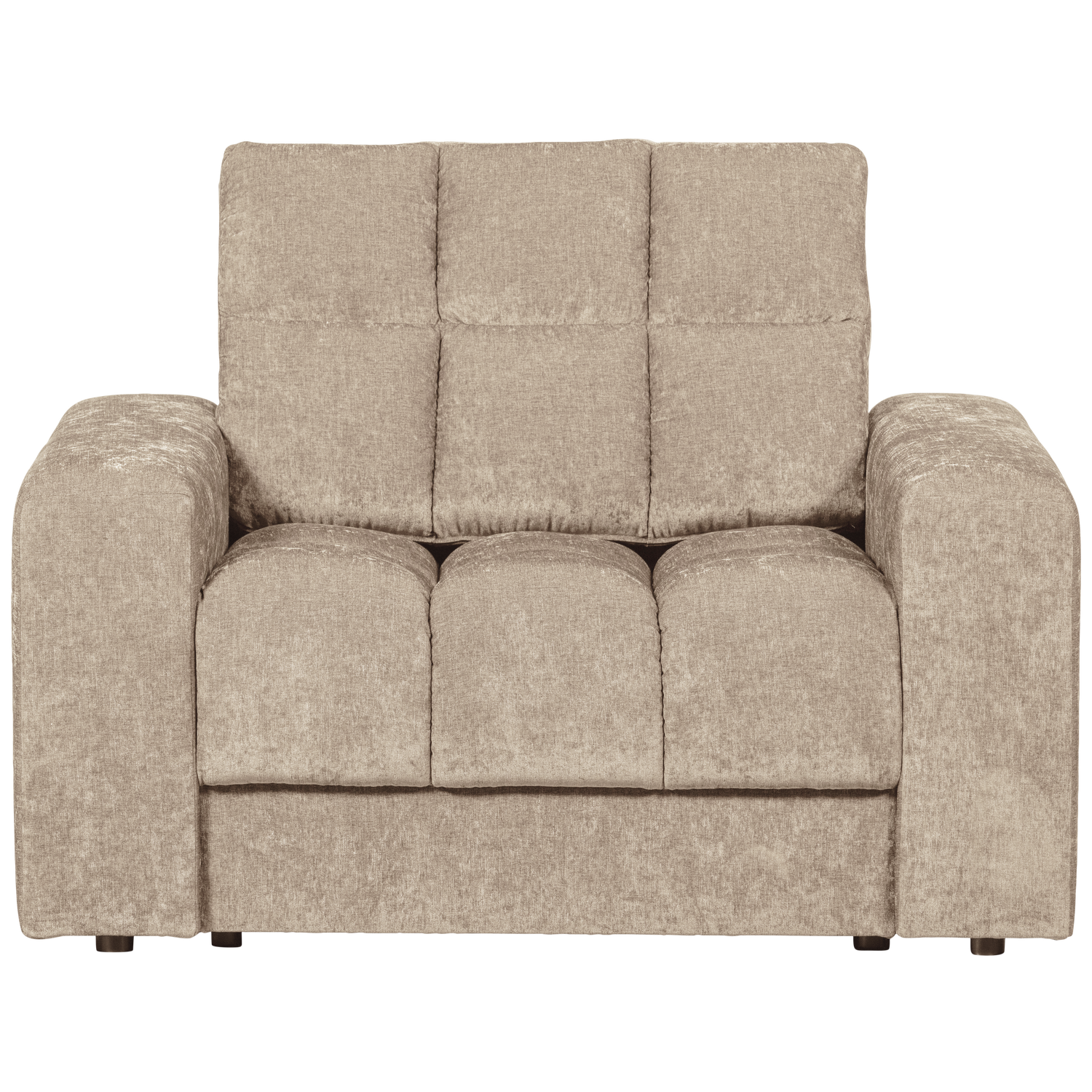 WOOOD fauteuil Second Date - Vintage - Nougat - 78x103x99