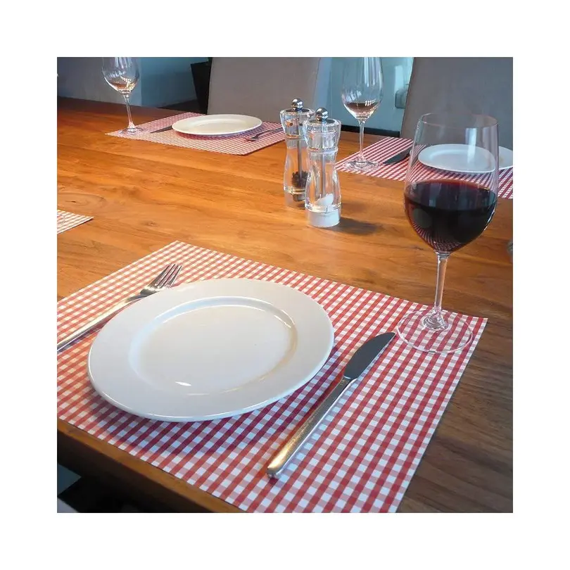 Tischset 50er-Set Vichy