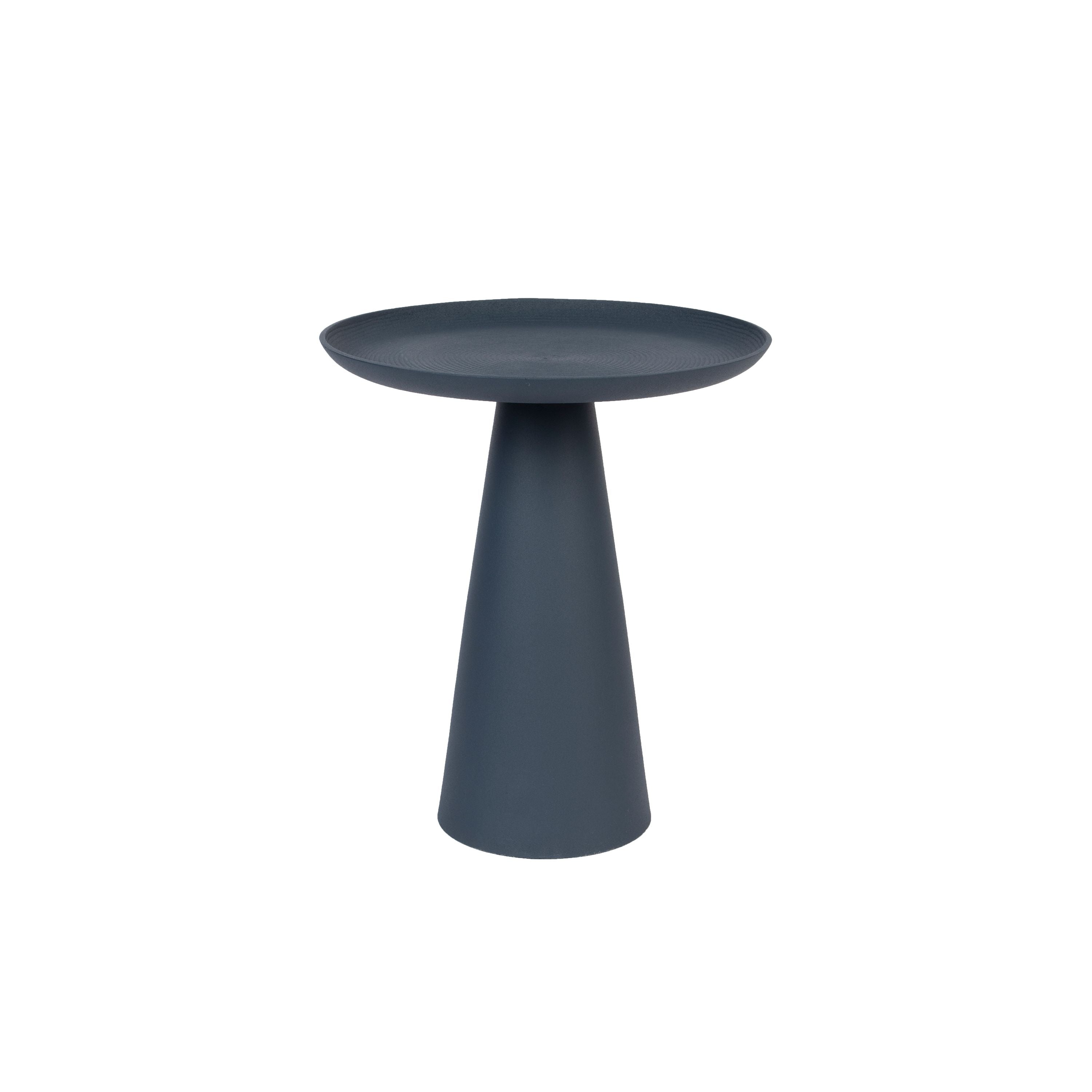Housecraft Living Ringar Bijzettafel Rond 39,5x39,5 cm Metaal Blauw
